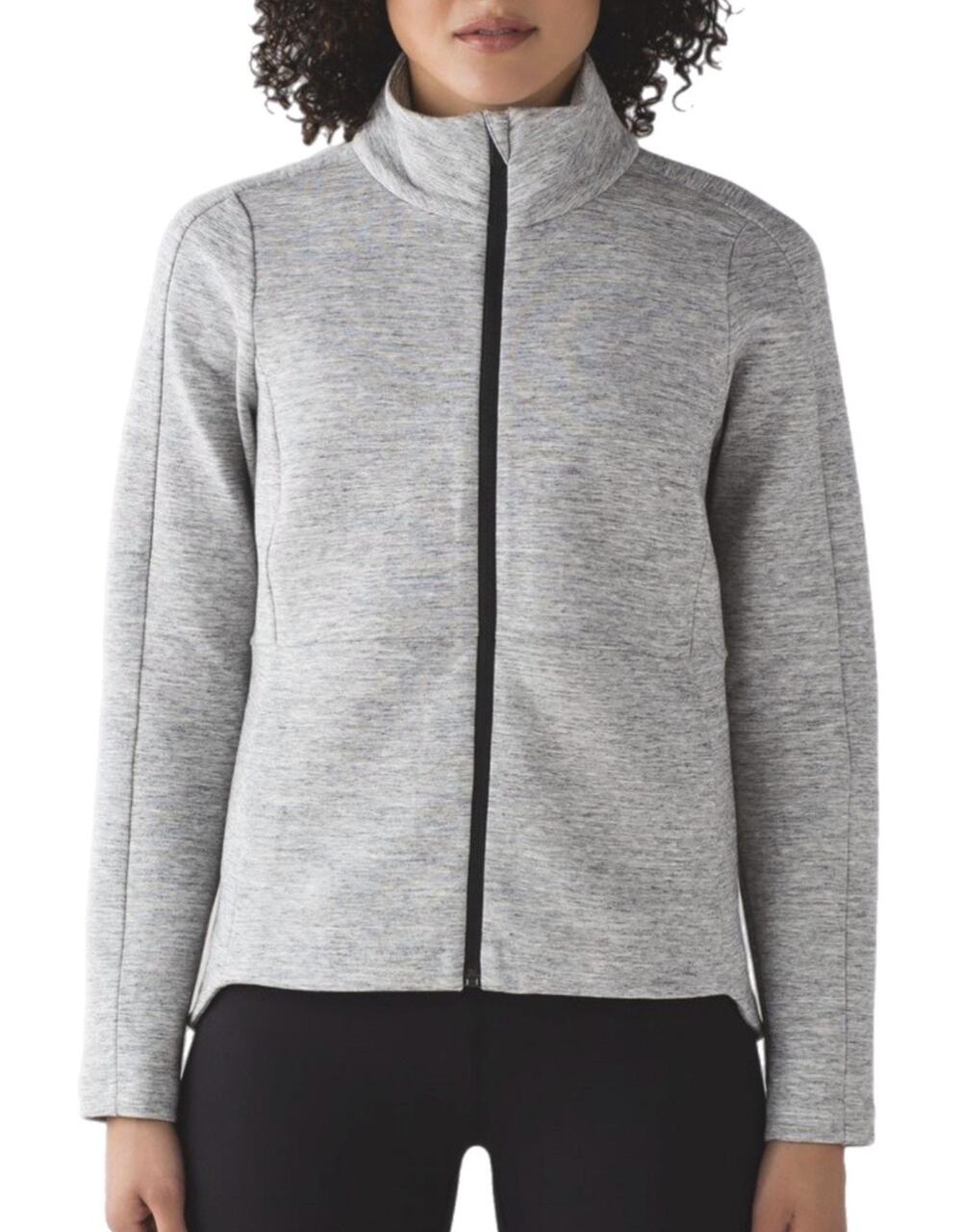 Lululemon Going Places Jacket - Heathered Medium Grey Size 4 NWOT